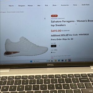 Salvatore Ferragamo White Women's Sneakers